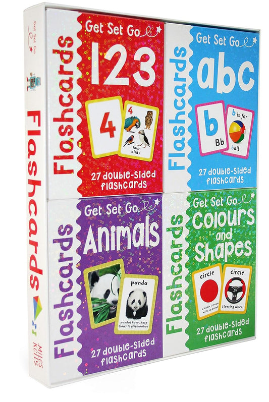 Get Set Go Flashcards 4 Set Tray