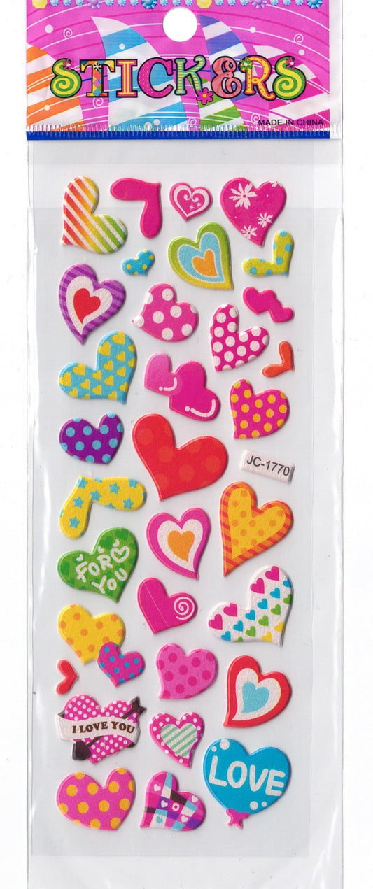 Hearts Stickers - Set 11