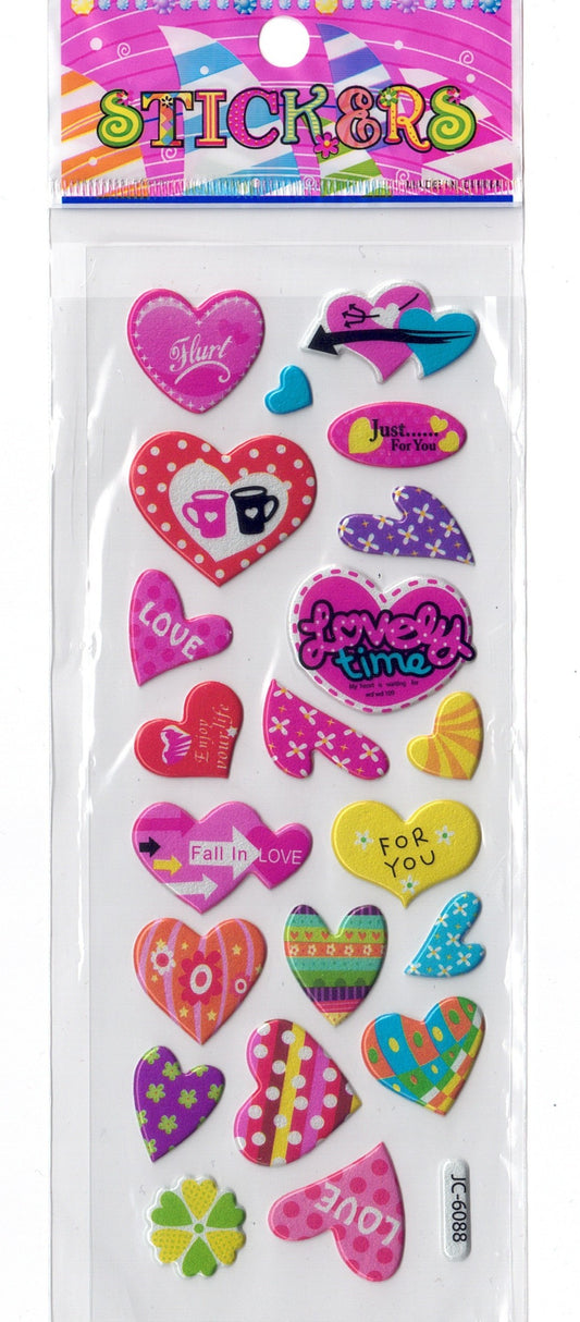 Hearts Stickers - Set 12