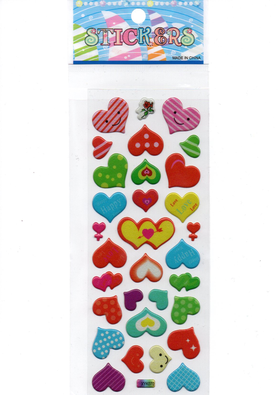 Hearts Stickers - Set 1
