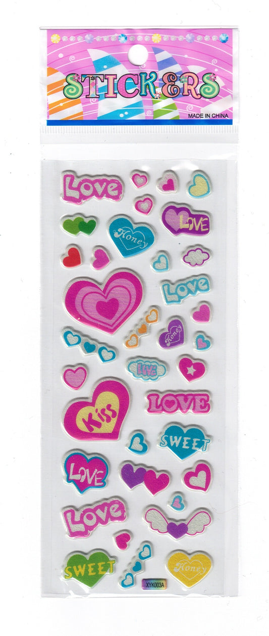 Hearts Stickers - Set 6