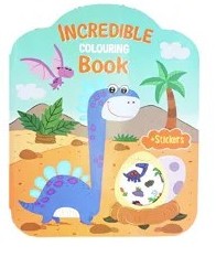 Incredible Colouring Book Dinosaurs