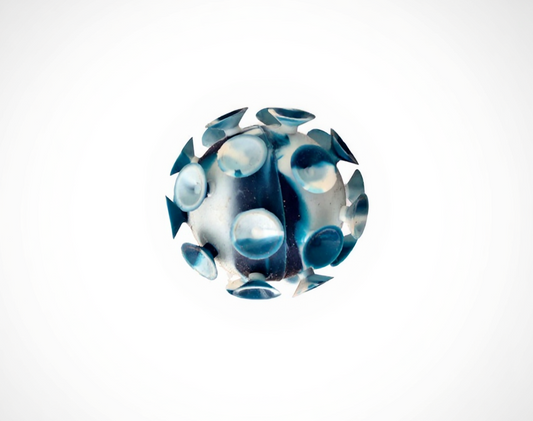 Krazy Suction Ball - Blue/White