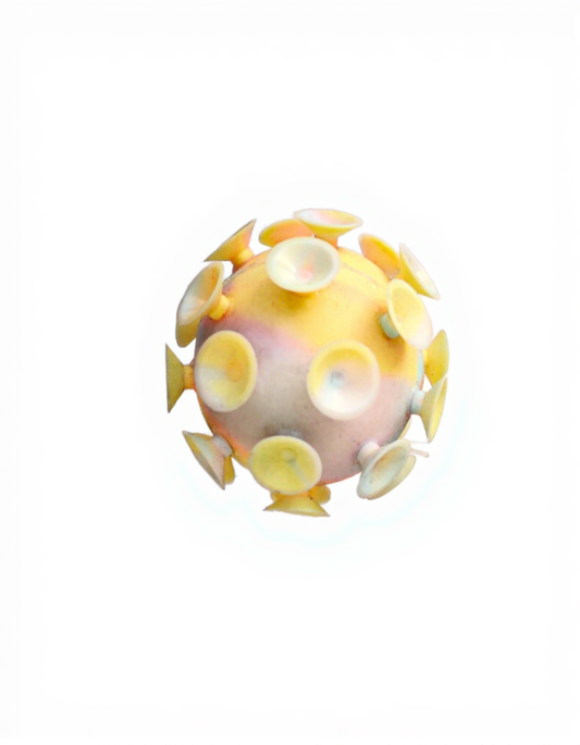 Krazy Suction Ball - Yellow