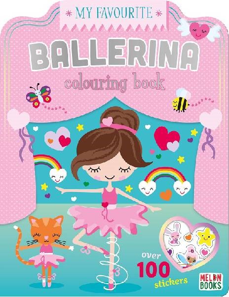 My Favourite Ballerina Colouring Book