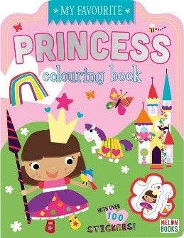 My Favourite Princess Colouring Book