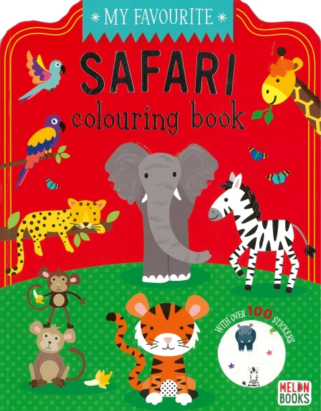 My Favourite Safari Colouring Book