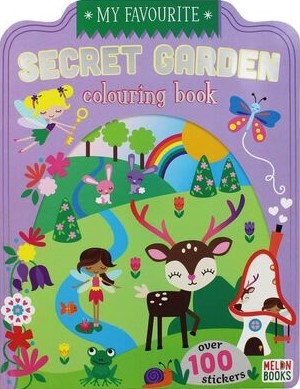 My Favourite Secret Garden Colouring