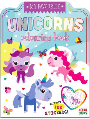 My Favourite Unicorn Colouring
