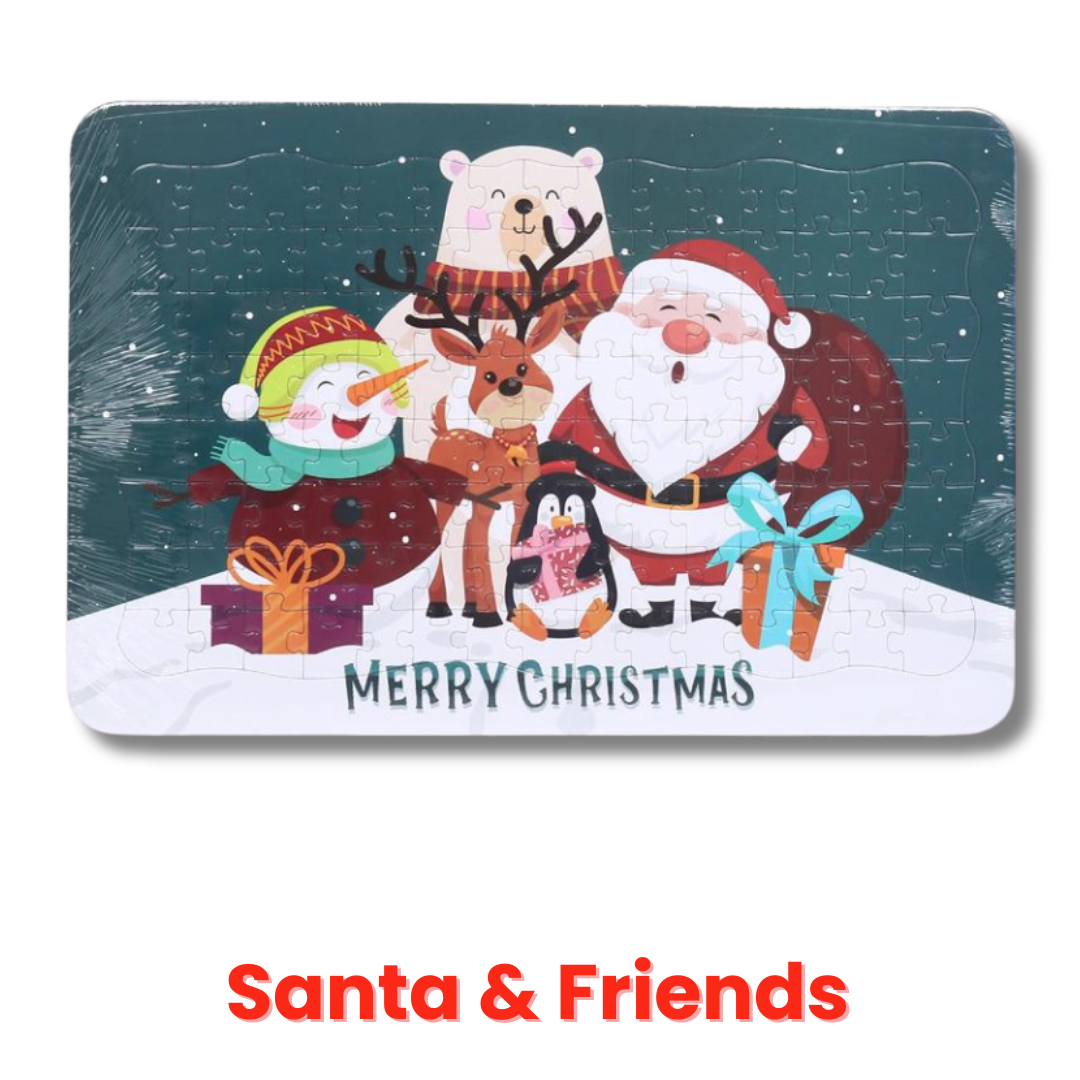Christmas Puzzle 120pc Assorted Designs