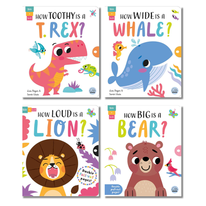Slide & Seek Animal Discovery Pack – board books for early learning centres ages 0-2