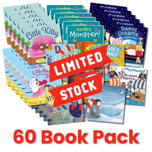 Little Kitty Picture Book Set - 60 Book Pack for Early Learning (Ages 4-6)