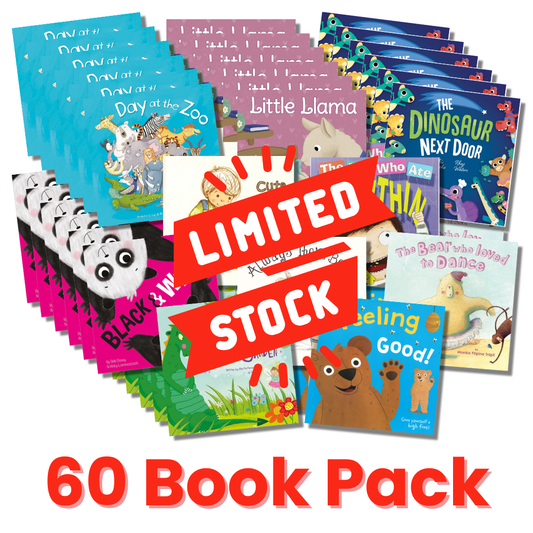 Feeling Good Picture Book Set - 60 Book Pack for Early Learning (Ages 2-3)