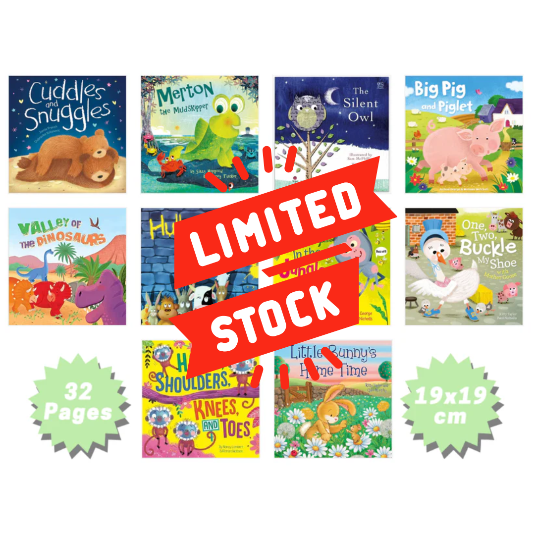 Cuddles & Snuggles - 10 Book Pack - Compact 19cm Format (2-6 years)