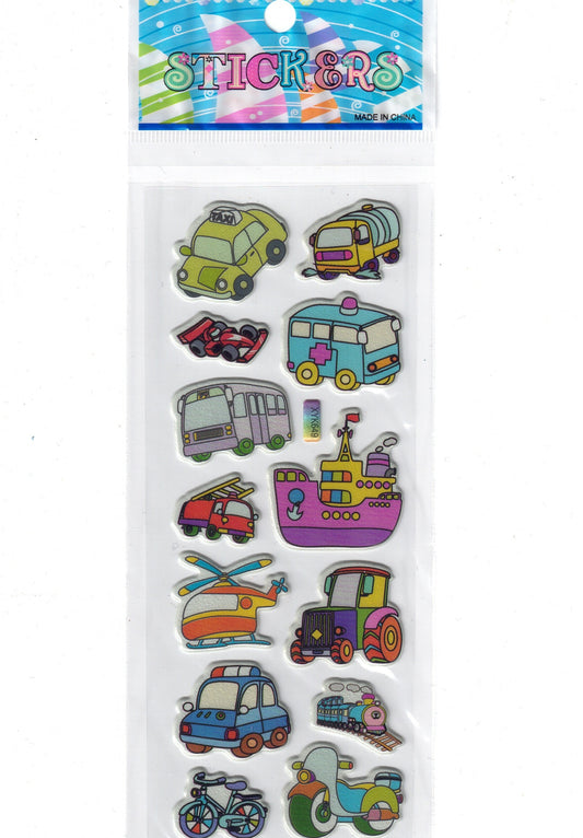 Transport Stickers - Set 8