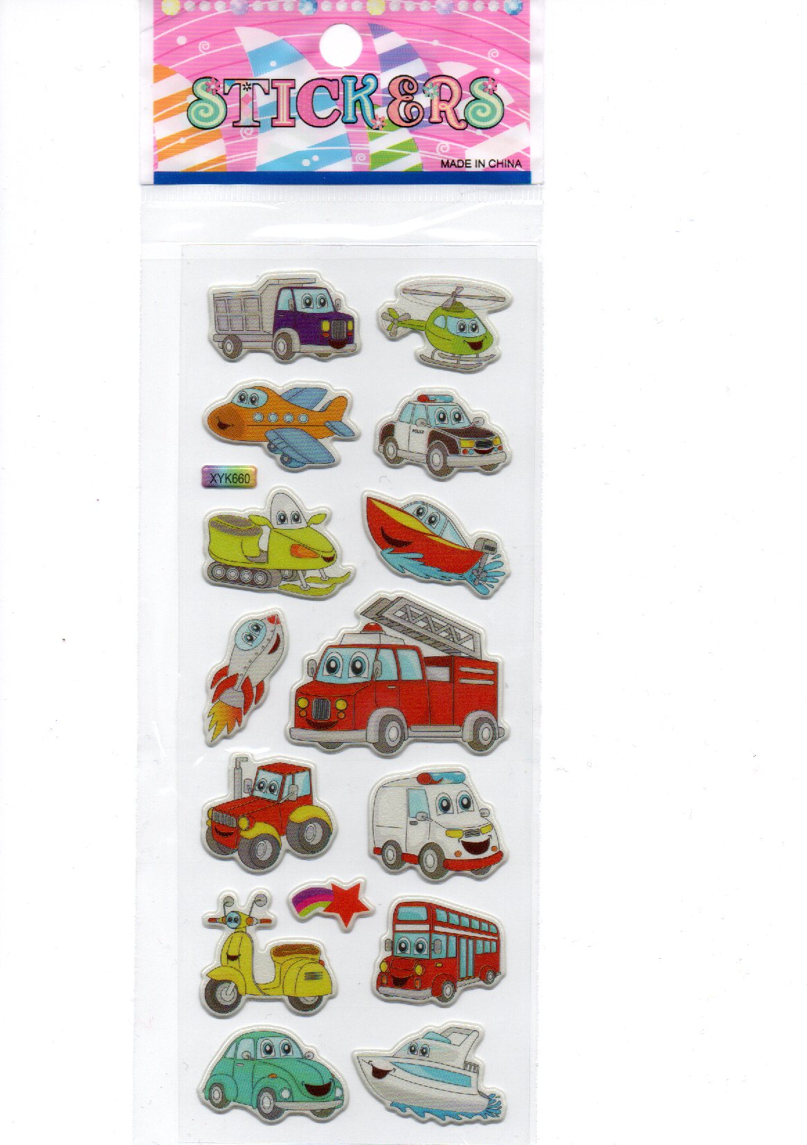 Transport Stickers - Set 1