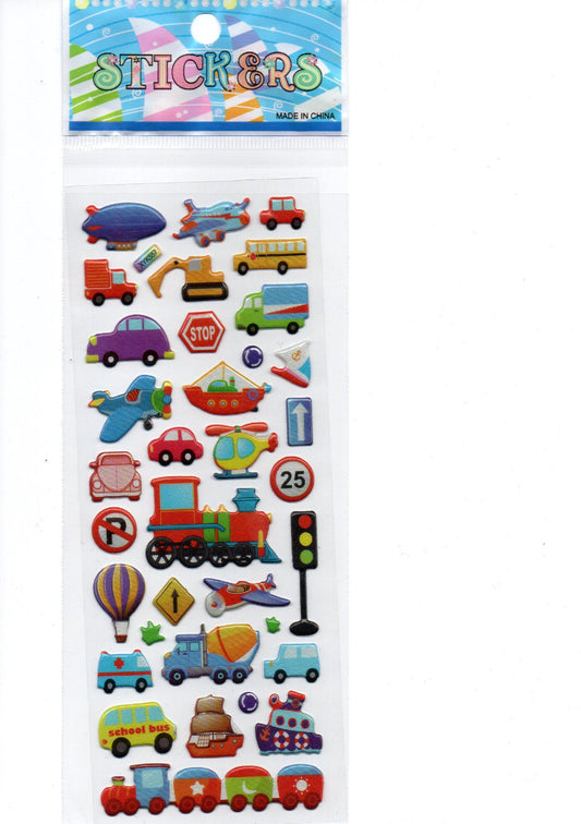 Transport Stickers - Set 4