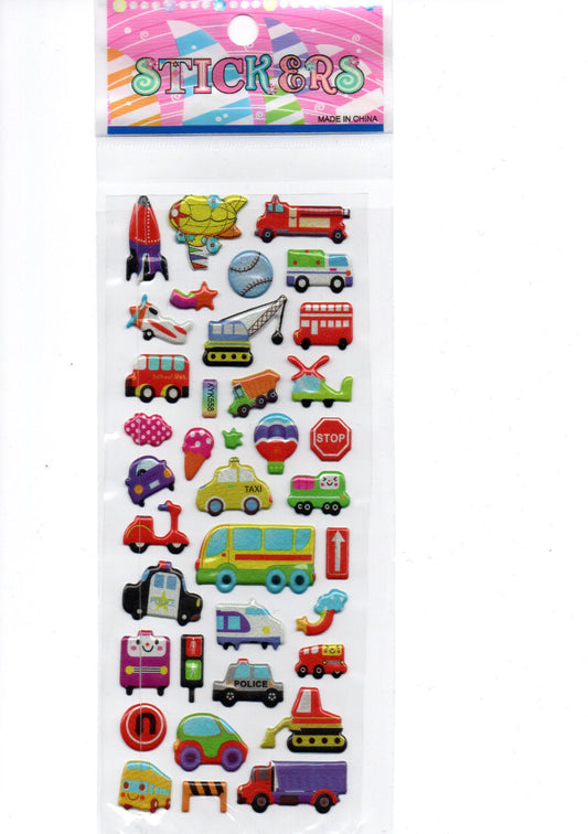 Transport Stickers - Set 7