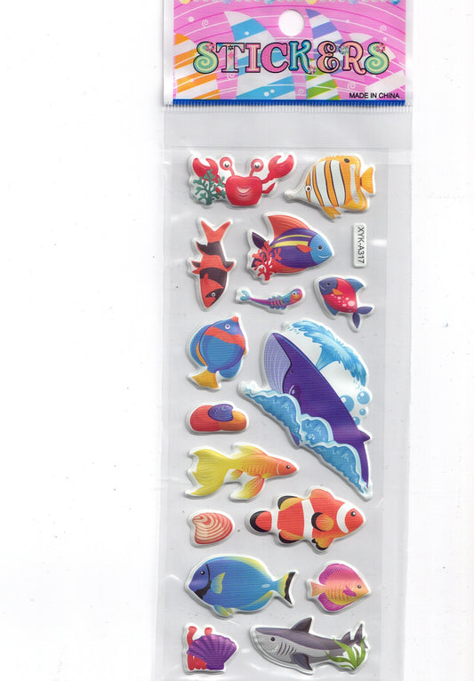 Under the Sea Stickers - Set 3