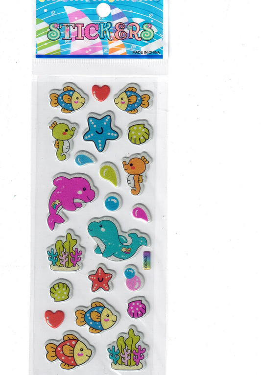 Under the Sea Stickers - Set 4