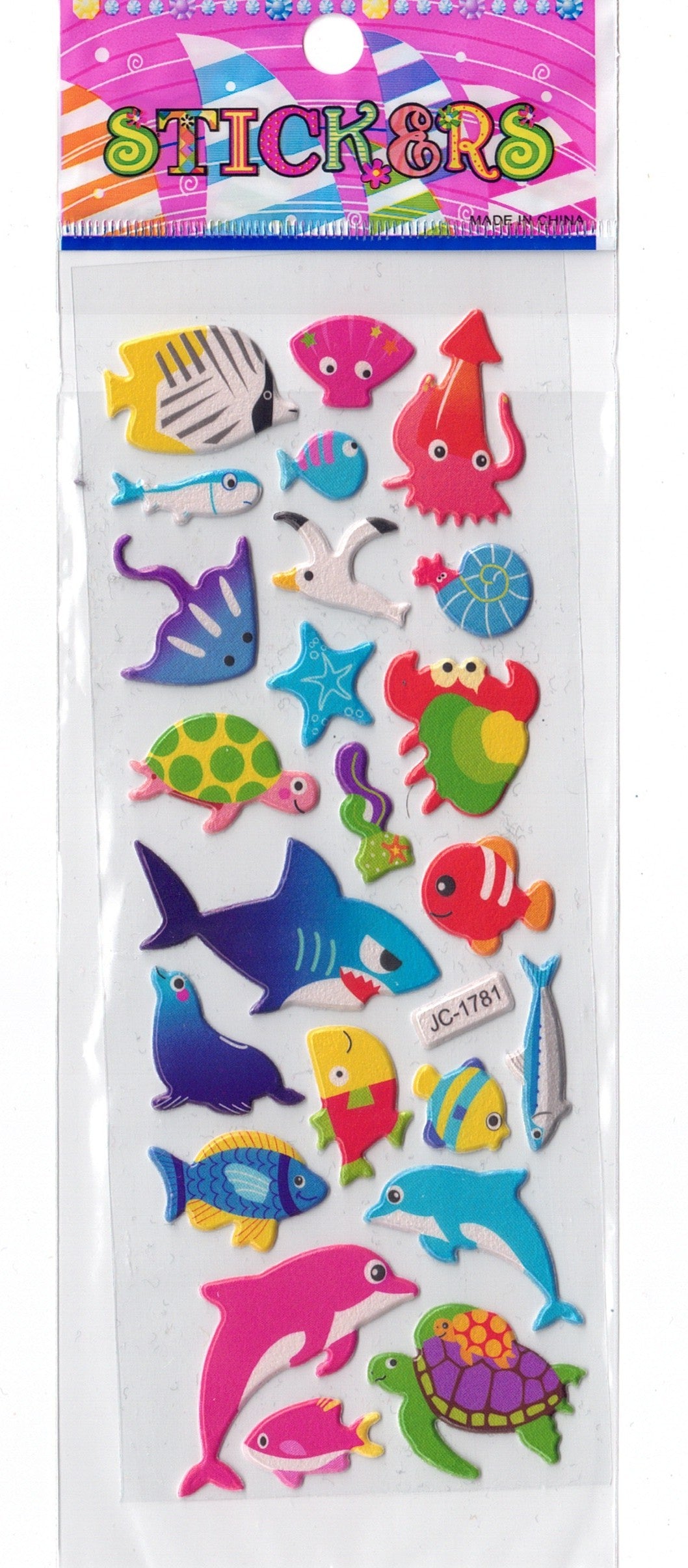 Under the Sea Stickers - Set 9