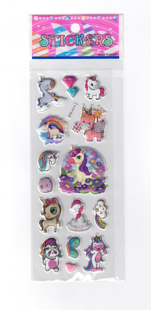 Unicorn Stickers - Set 2