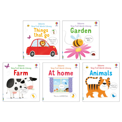 Very First Words Library Board Book Set 5