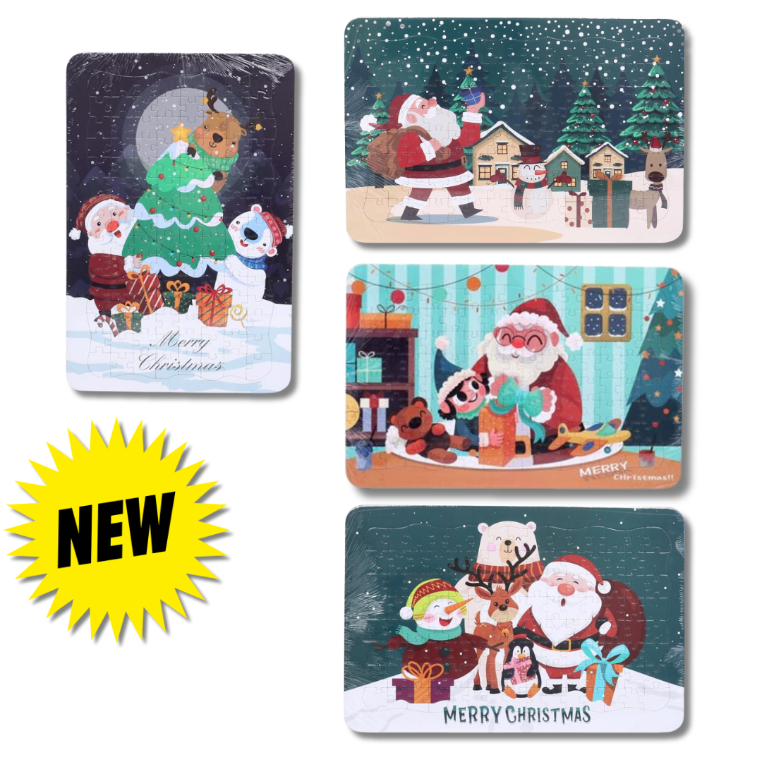 Christmas Puzzle 120pc Assorted Designs