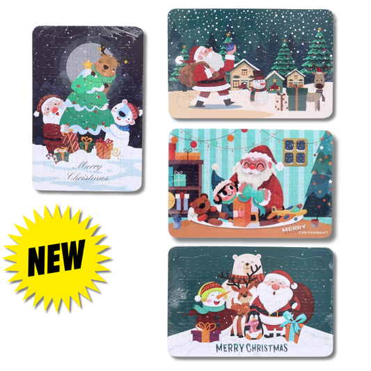 Christmas Puzzle 120pc Assorted Designs