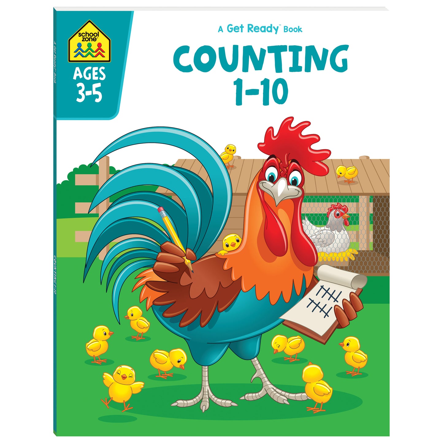 School Zone Counting 1-10: A Get Ready Book