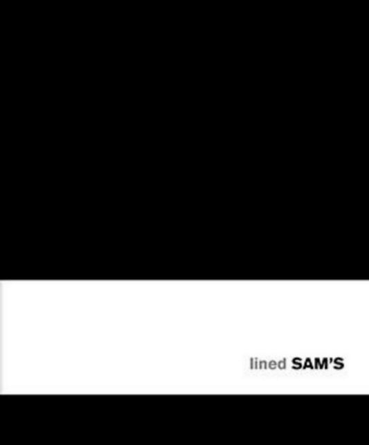 SAM's Notebook A6 Lined Black