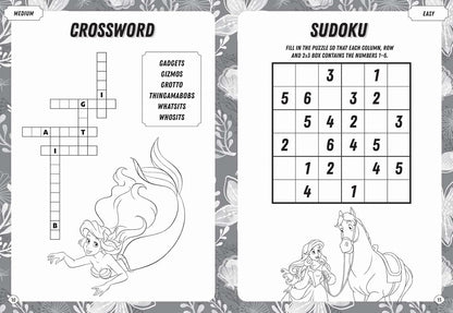 The Little Mermaid: Mega Puzzle Fun – interior page 4