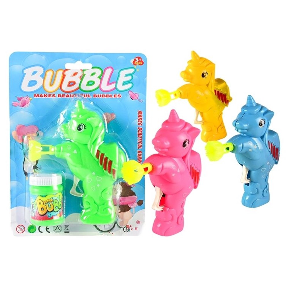 Unicorn Bubble Friction Gun