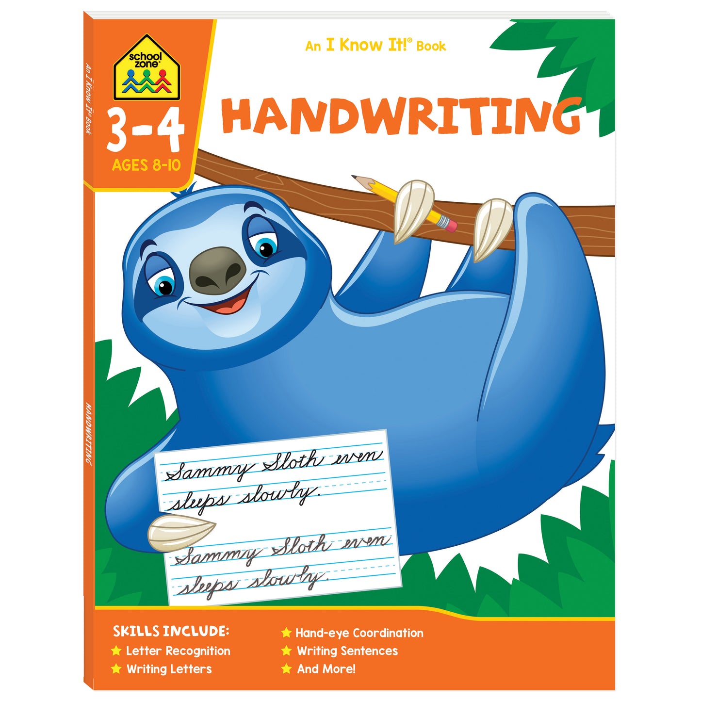 School Zone: Handwriting 3-4
