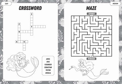 The Little Mermaid: Mega Puzzle Fun – interior page 2