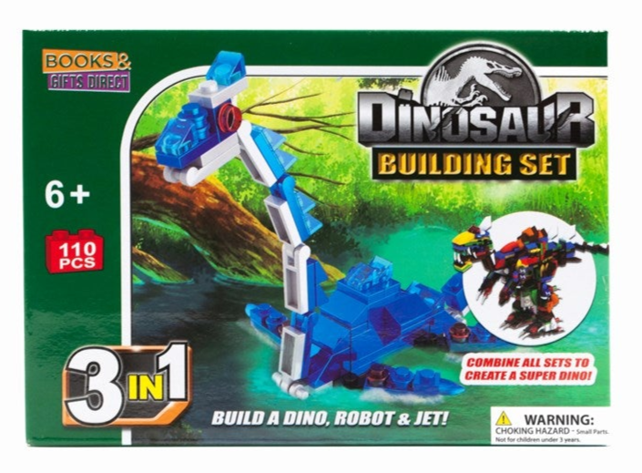 Dinosaur Building Set - Assorted Designs