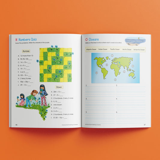 School Zone: Handwriting 3-4