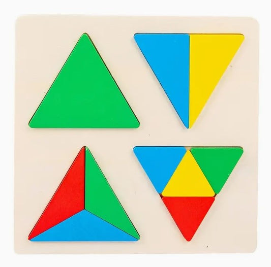 Triangles Wooden Puzzle
