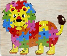 Animal Alphabet Jigsaw Puzzle - Assorted