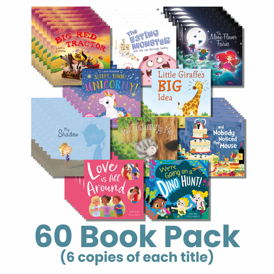 Big Red Tractor 60 Book Pack for early learning centres ages 2–3
