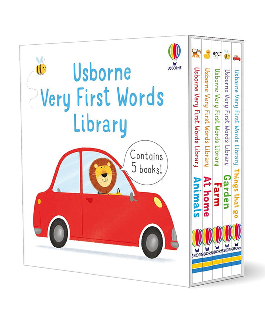 Very First Words Library Board Book Set 5