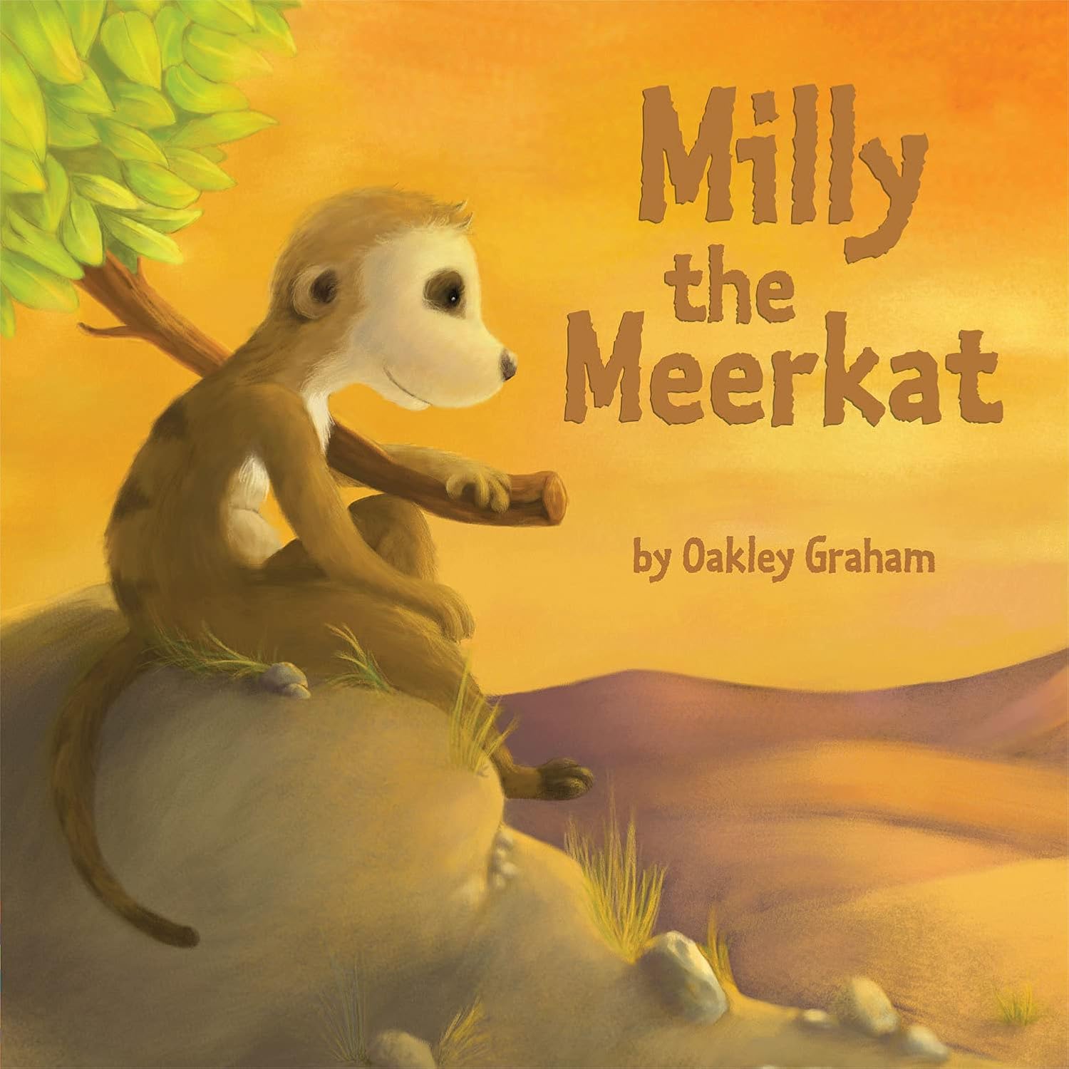 Milly the Meerkat picture book – compact 19cm format for early learning ages 2–6