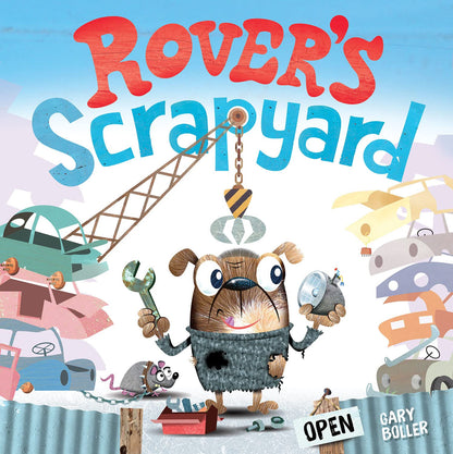 Rover's Scrapyard picture book – compact 19cm format for early learning ages 2–6
