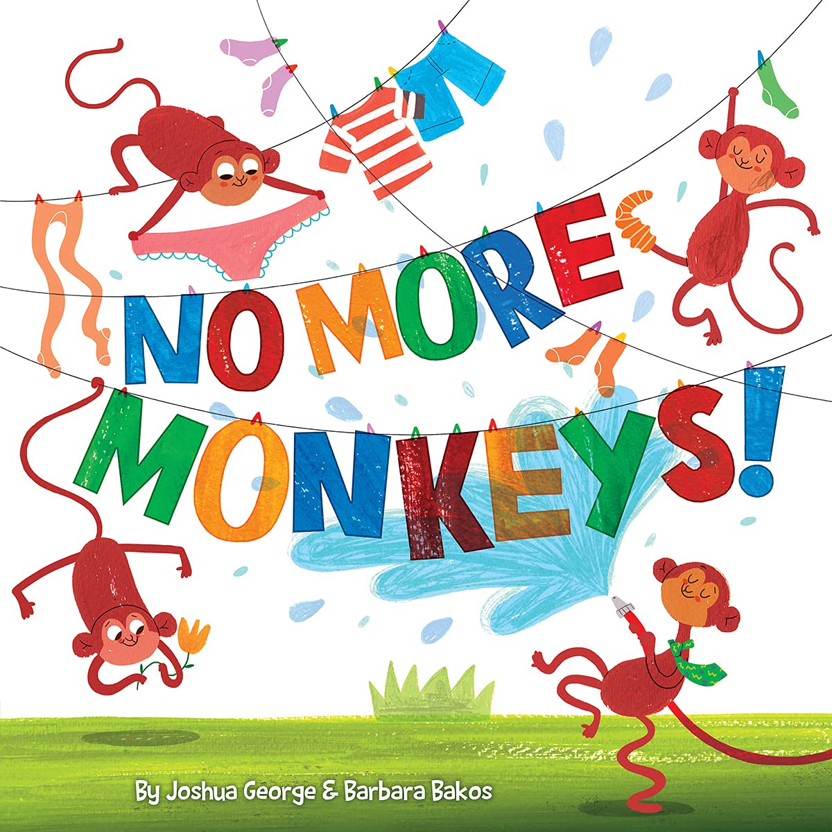 No More Monkeys! picture book – compact 19cm format for early learning ages 2–6