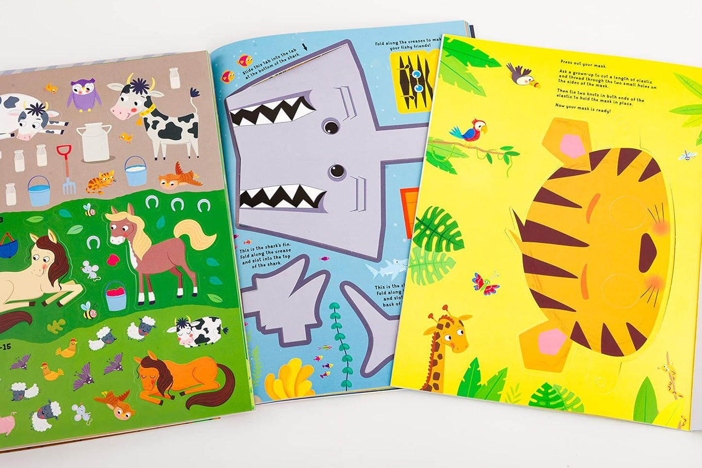 Sparkly Activity Case Animal World