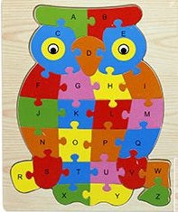 Animal Alphabet Jigsaw Puzzle - Assorted