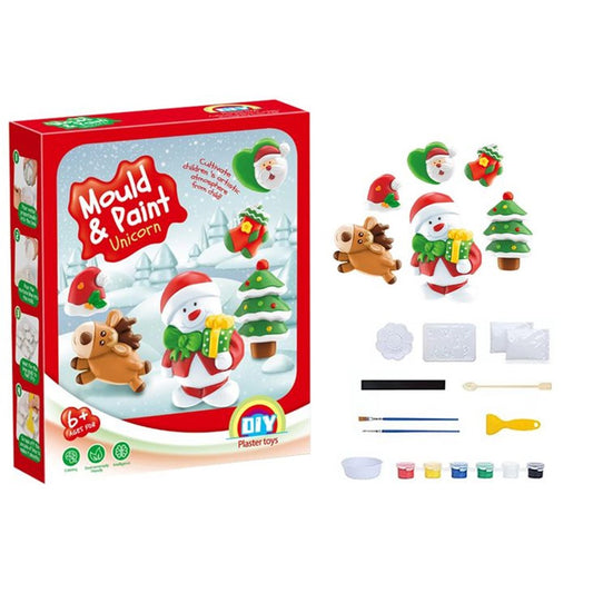 Mould & Paint Christmas Set