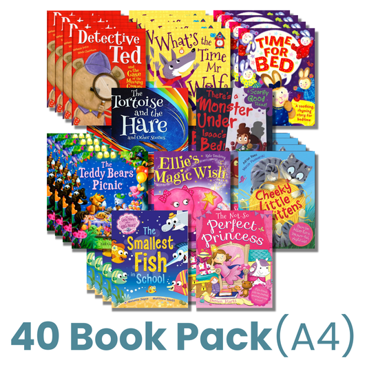 Detective Ted 40 Book Pack for early learning centres ages 4–6