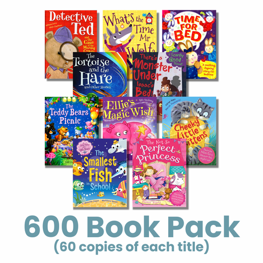 Detective Ted 600 Book Pack for early learning centres ages 4–6