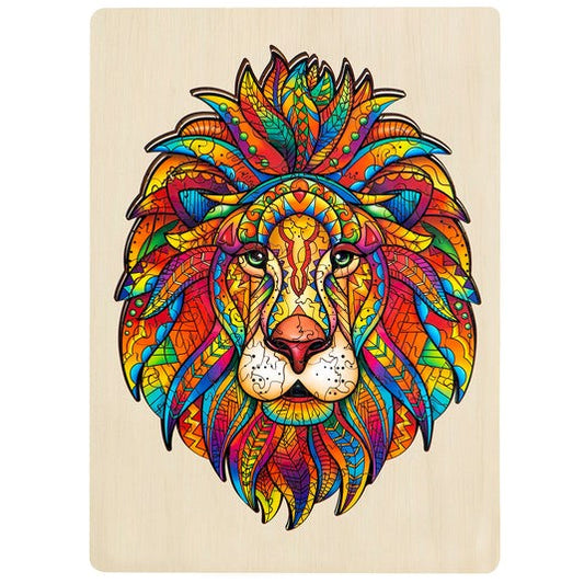 Wooden Puzzle Lion 145pc